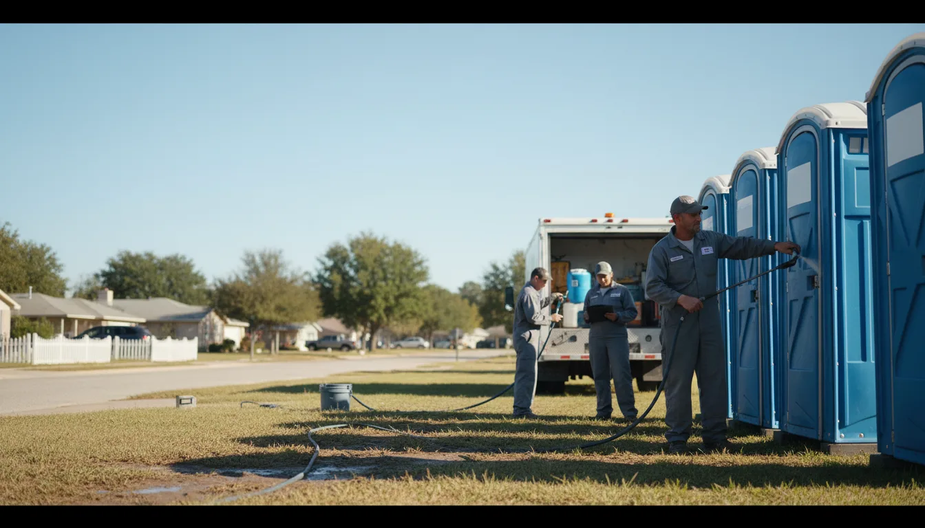Long-Term Portable Toilet Rental in Meno, OK near me